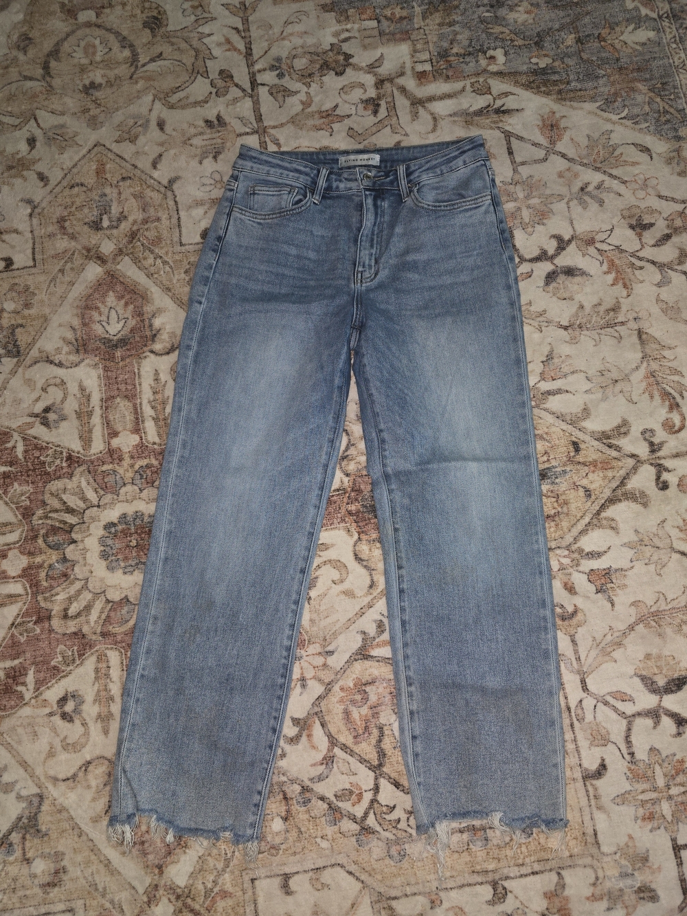 Flying Monkey Light Blue Denim Jeans Waist Size 29